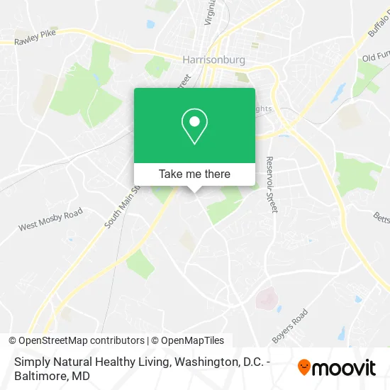 Mapa de Simply Natural Healthy Living