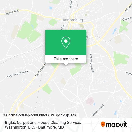 Biglex Carpet and House Cleaning Service map