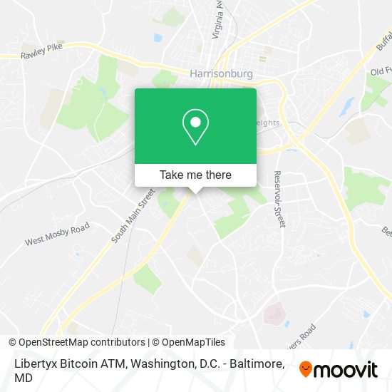 Libertyx Bitcoin ATM map