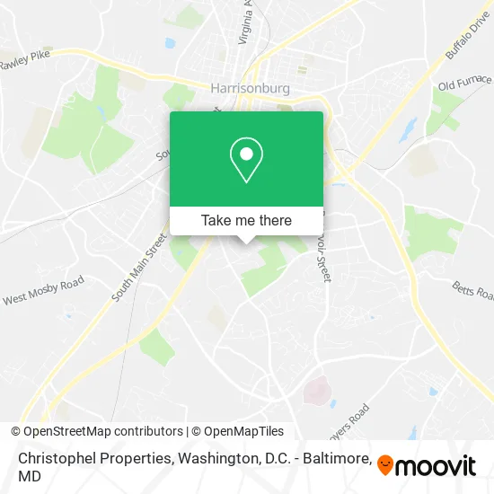 Christophel Properties map