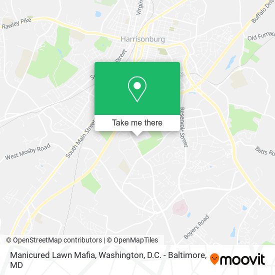 Manicured Lawn Mafia map