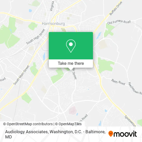 Audiology Associates map