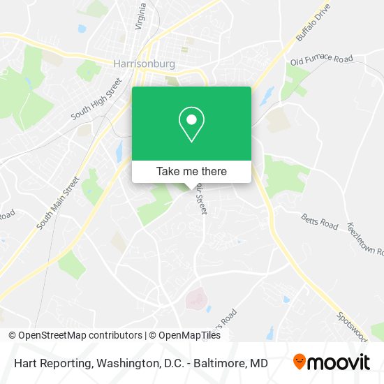 Hart Reporting map