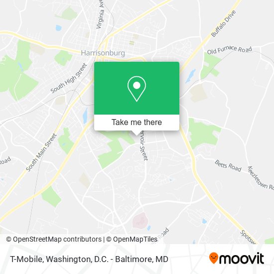 Mapa de T-Mobile