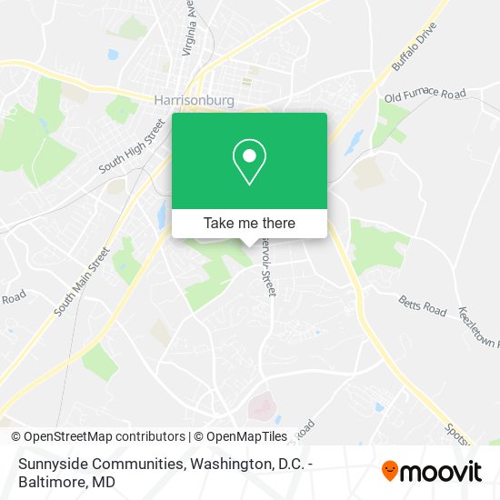 Mapa de Sunnyside Communities