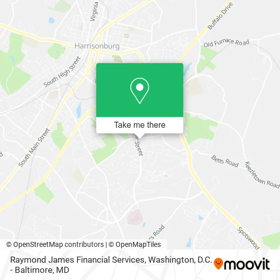 Raymond James Financial Services map