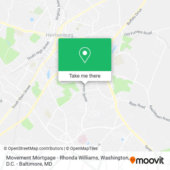 Movement Mortgage - Rhonda Williams map