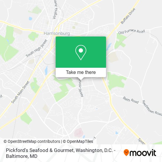 Pickford's Seafood & Gourmet map