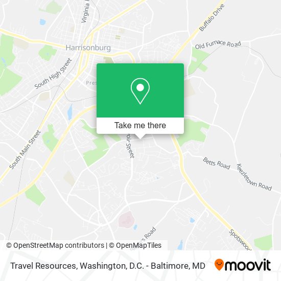 Mapa de Travel Resources