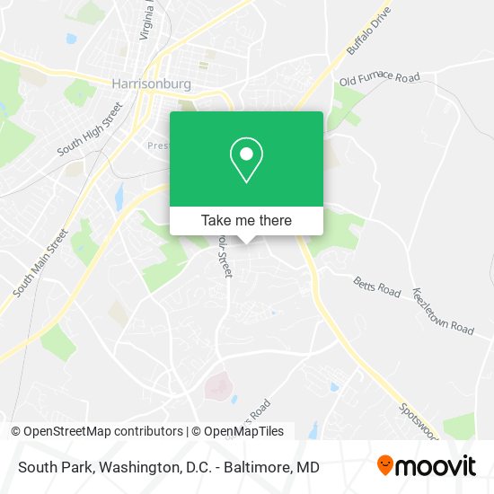 South Park map