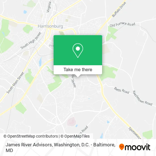 James River Advisors map
