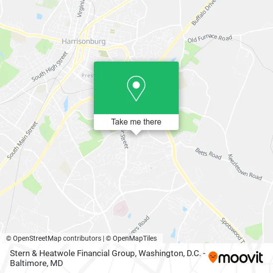 Stern & Heatwole Financial Group map