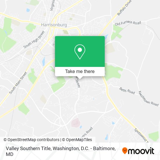 Valley Southern Title map
