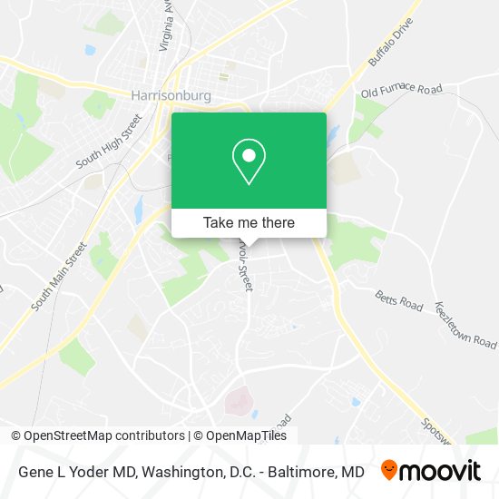 Gene L Yoder MD map