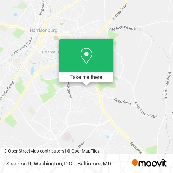 Sleep on It map