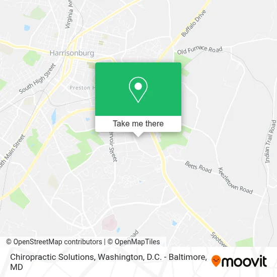 Chiropractic Solutions map