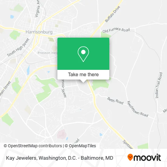 Kay Jewelers map
