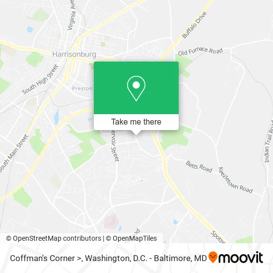 Coffman's Corner > map