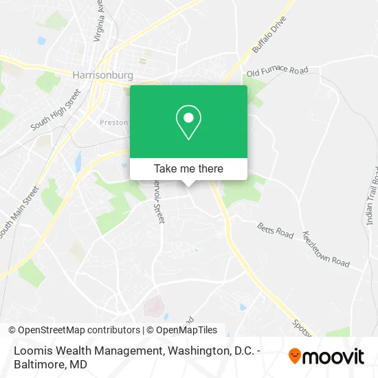 Loomis Wealth Management map