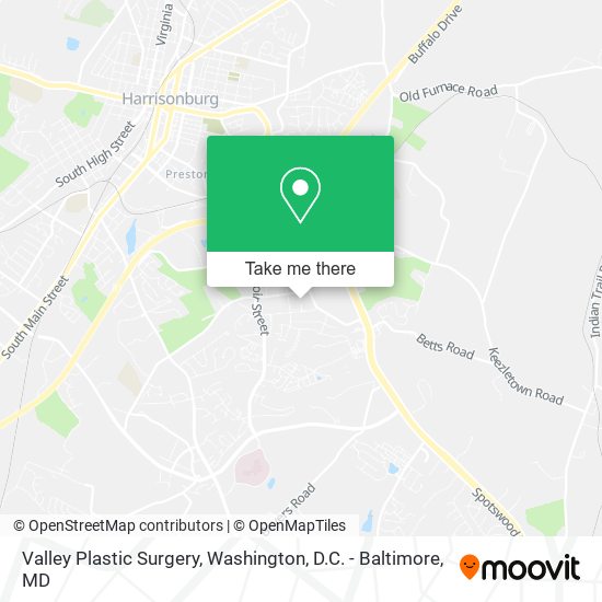 Mapa de Valley Plastic Surgery