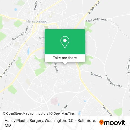Valley Plastic Surgery map