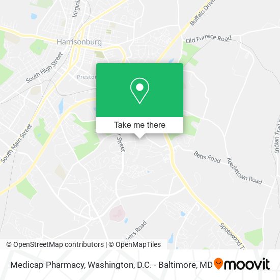 Mapa de Medicap Pharmacy