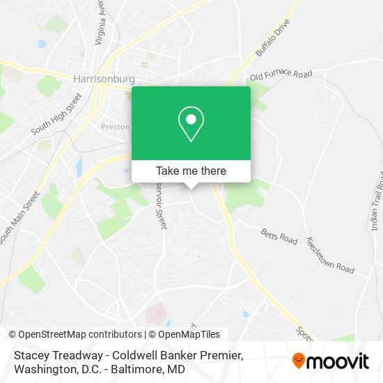 Mapa de Stacey Treadway - Coldwell Banker Premier