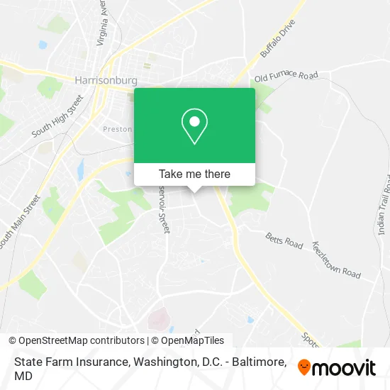 State Farm Insurance map