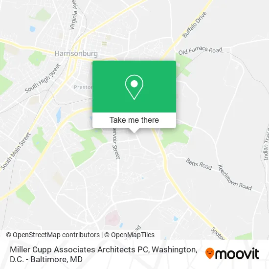 Miller Cupp Associates Architects PC map