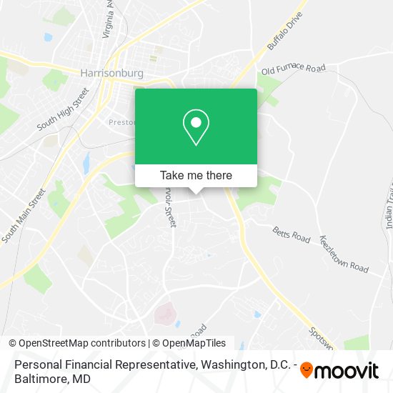 Mapa de Personal Financial Representative