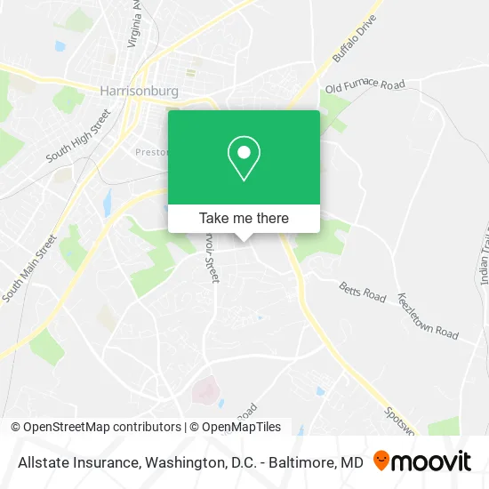 Allstate Insurance map