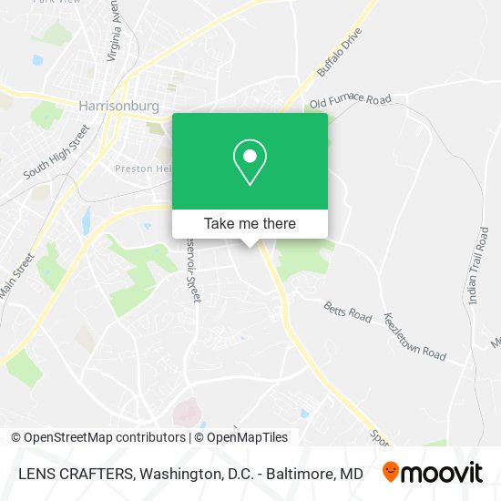 LENS CRAFTERS map