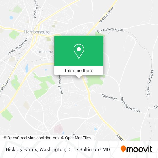 Hickory Farms map
