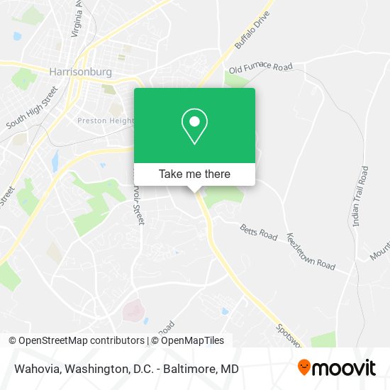 Wahovia map