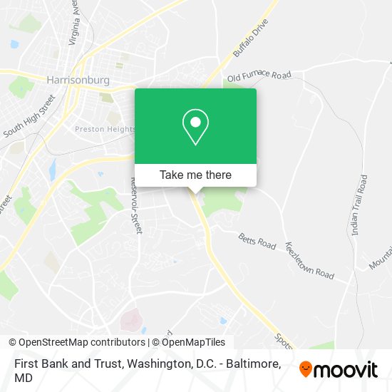 Mapa de First Bank and Trust