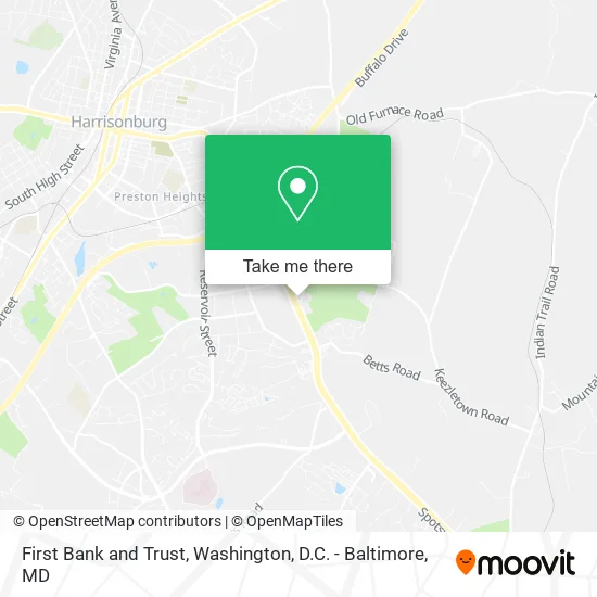 First Bank and Trust map
