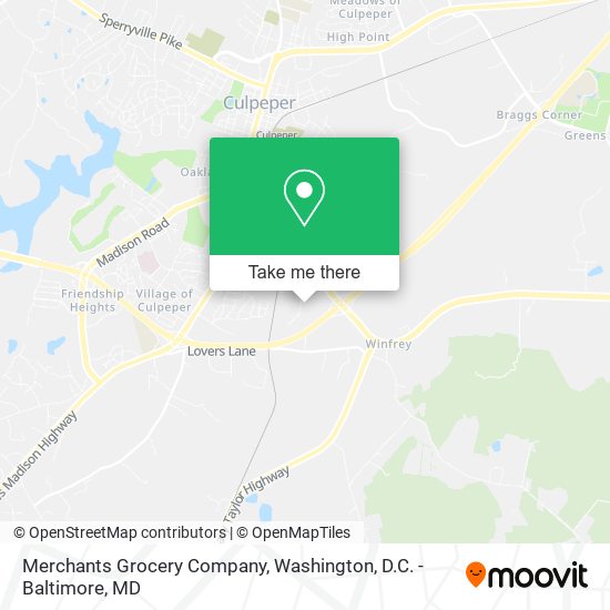 Mapa de Merchants Grocery Company