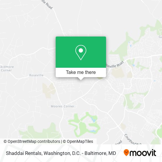 Mapa de Shaddai Rentals