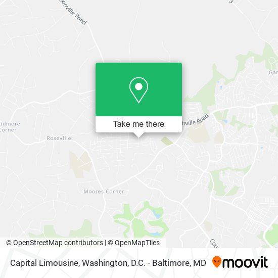 Mapa de Capital Limousine