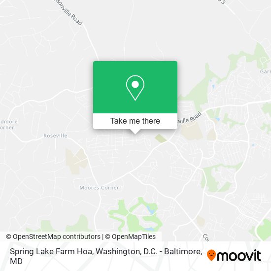 Spring Lake Farm Hoa map