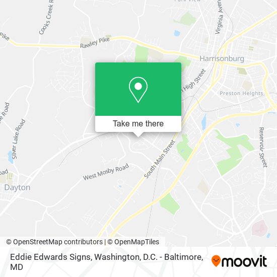 Eddie Edwards Signs map