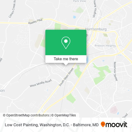 Low Cost Painting map