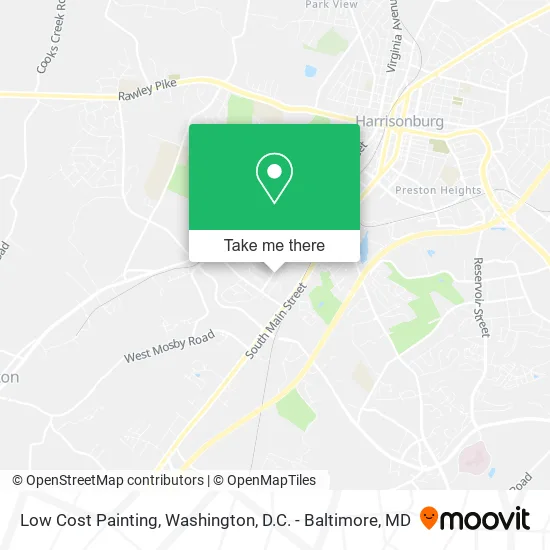 Low Cost Painting map