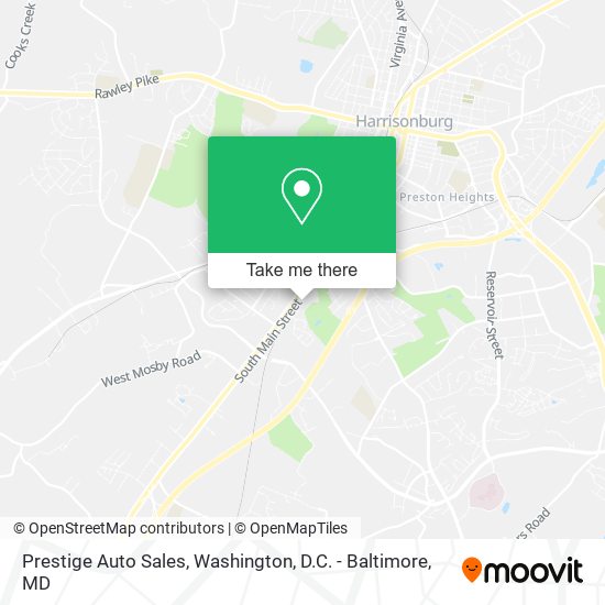 Prestige Auto Sales map