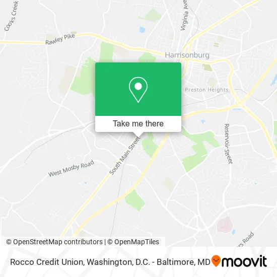 Rocco Credit Union map