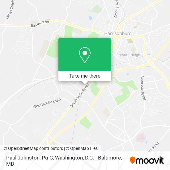Mapa de Paul Johnston, Pa-C