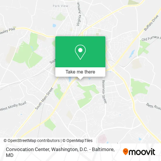 Convocation Center map