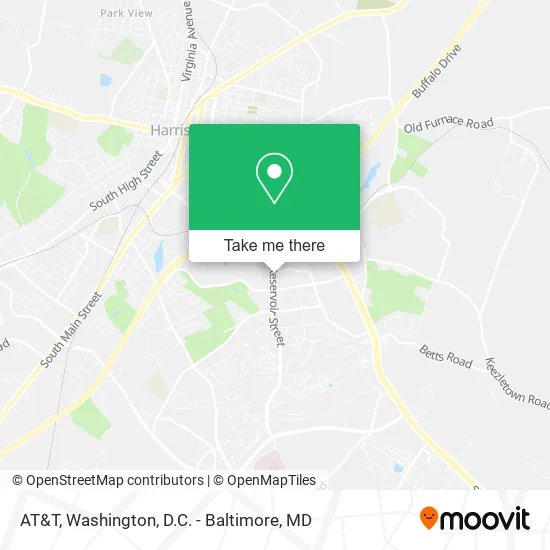AT&T map