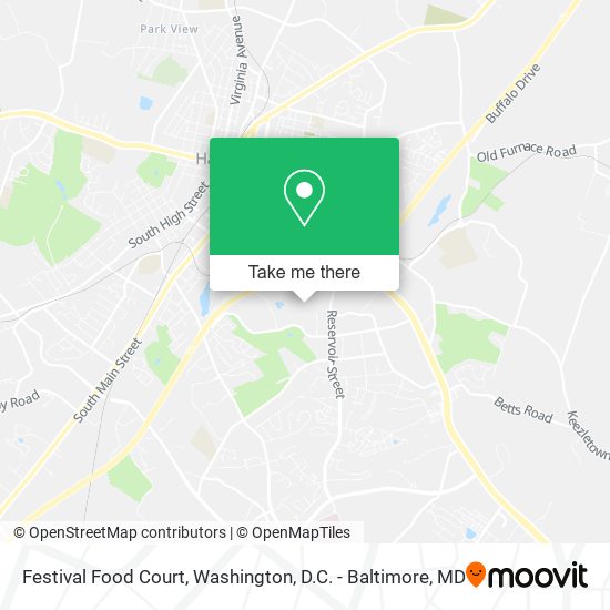 Festival Food Court map