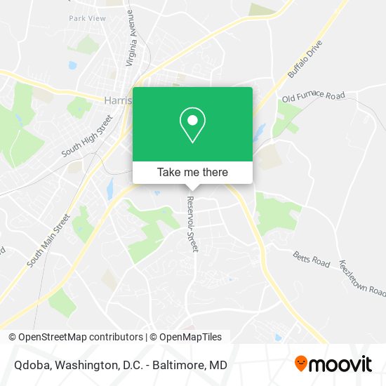 Qdoba map